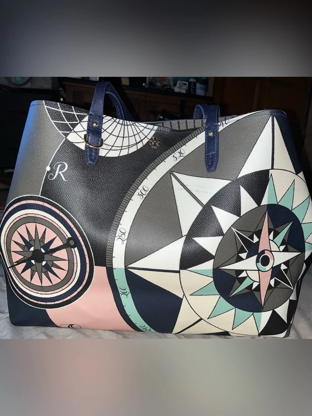 Tory Burch EUC Kerrington Constellation Tote Bag
